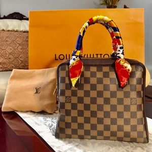 Louis Vuitton  damier ebene brera handbag like new